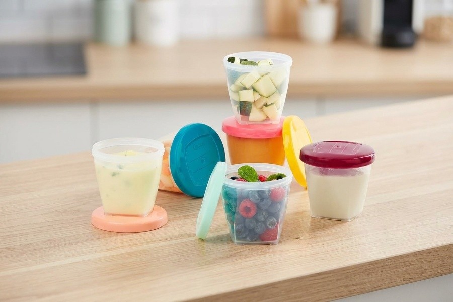 Babymoov Babybols 6 Pots de Conservation 250ml Sans BPA pour bébé