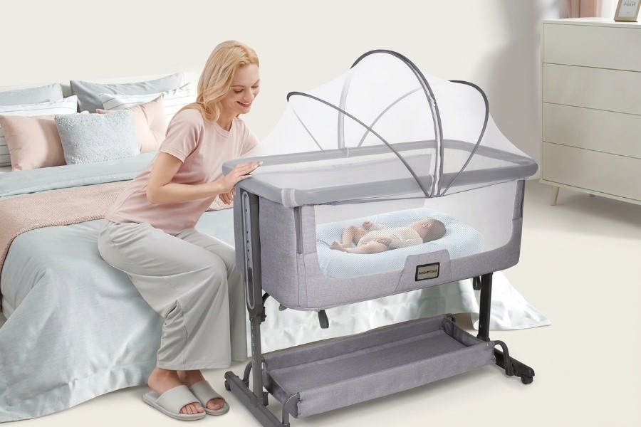 Beberoad Moustiquaire universelle respirante pour berceau bébé