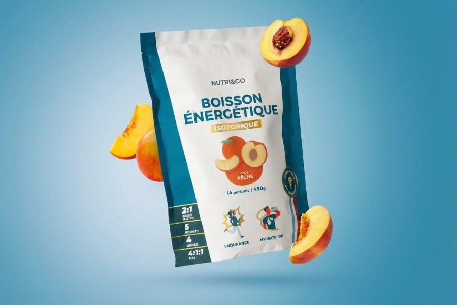 Boisson énergétique isotonique pour les sports d’endurance