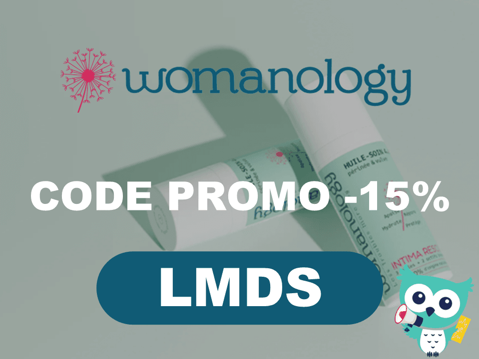 Code promo WOMANOLOGY Code promo womanology