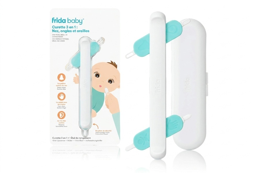 Frida Baby outil 3-en-1 nez, ongles + oreilles