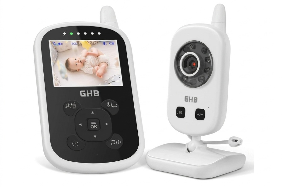 GHB Babyphone Caméra Bébé Moniteur