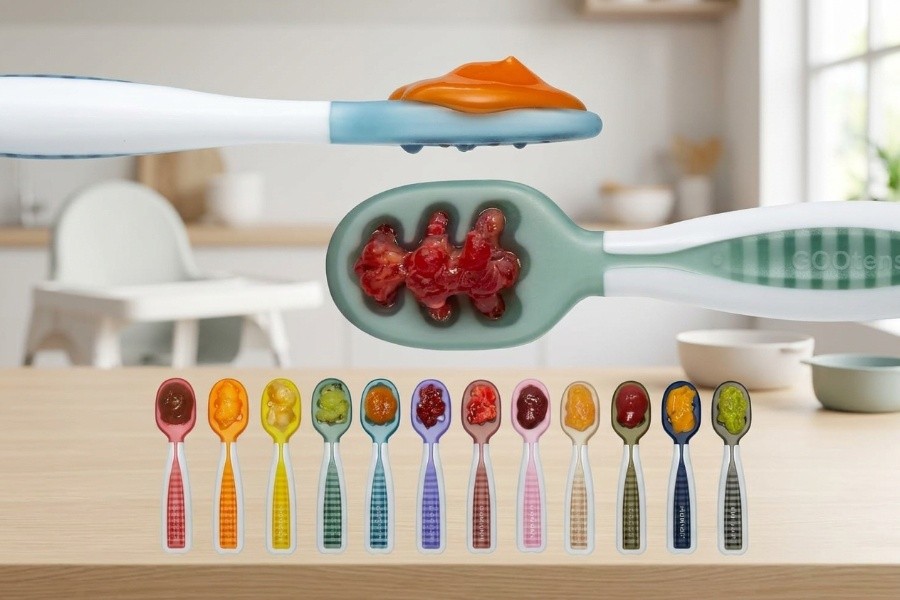 GOOtensils Cuillère Bébé 1er Âge Apprentissage
