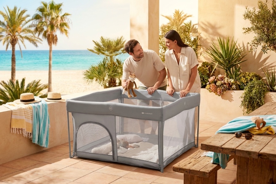 Kinderkraft ZIKI Parc bébé pliant voyage