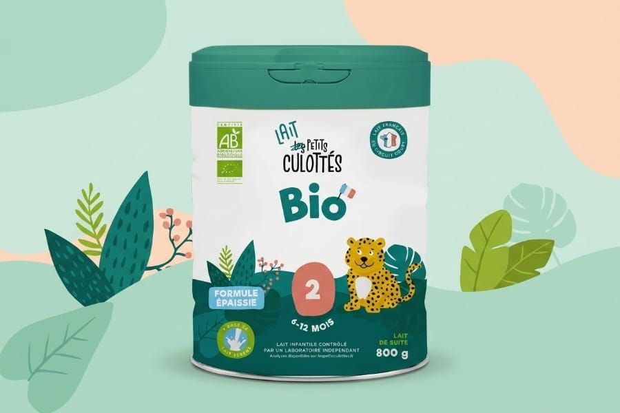 Les petits cullottés - lait bio epaissi 2eme age