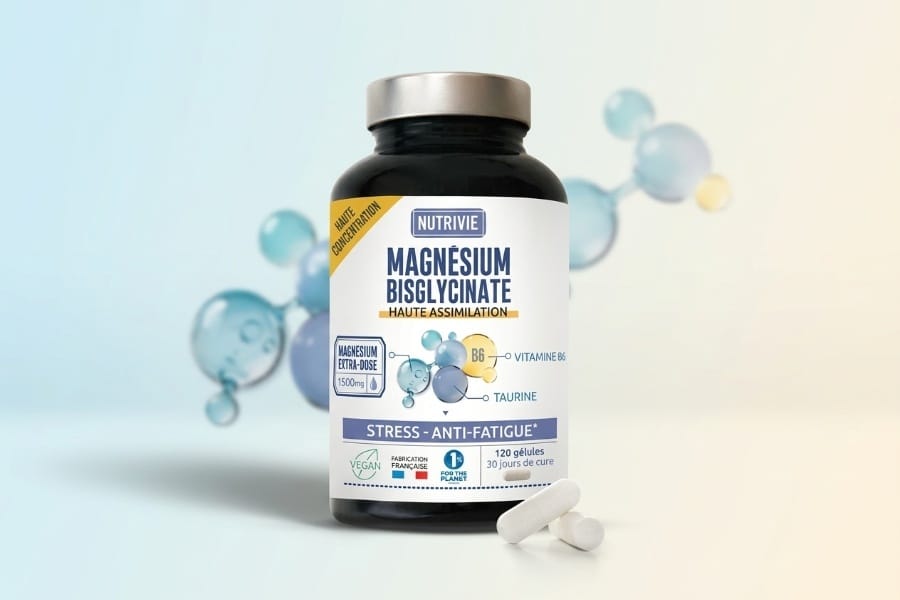 Magnésium bisglycinate 1500 mg Nutrivie