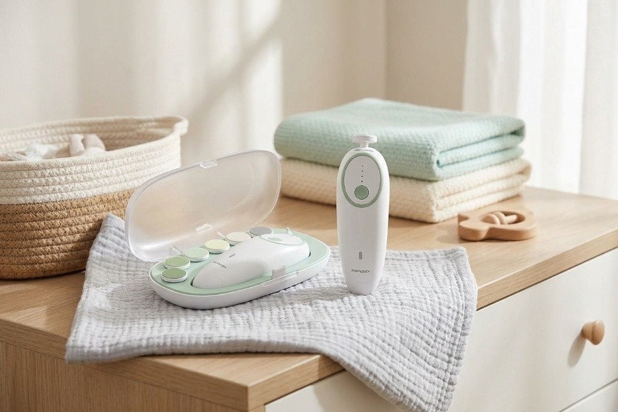 Momcozy Lime à Ongles Électrique pour Bébé