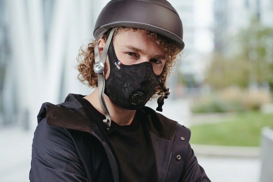 masque antipollution vélo