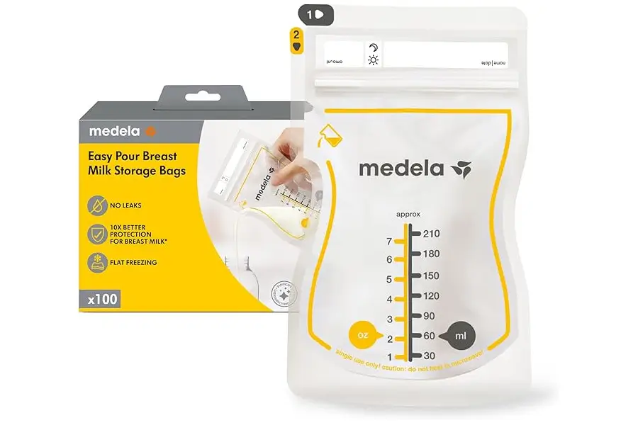 sachet conservation lait maternel medela