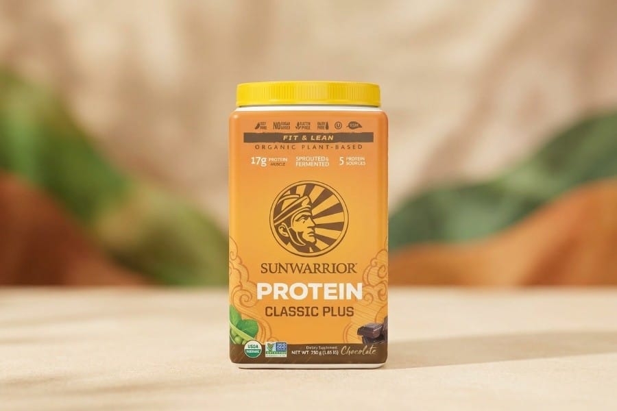 Sunwarrior Classic Plus Mélange de Protéines Chocolat