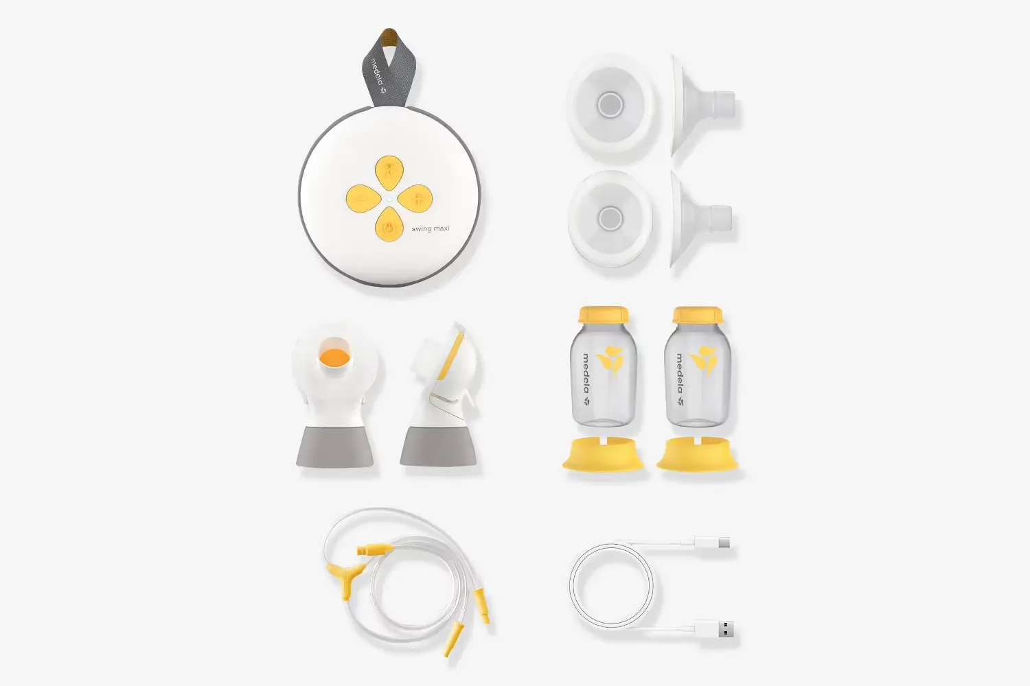 tire lait electrique double rechargeable swing maxi medela 2 teterelles