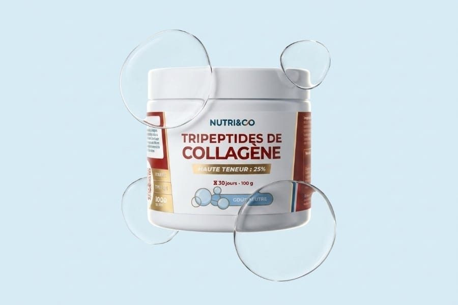 Tripeptides de collagène : 25% de Tri Peptides de collagène garantis